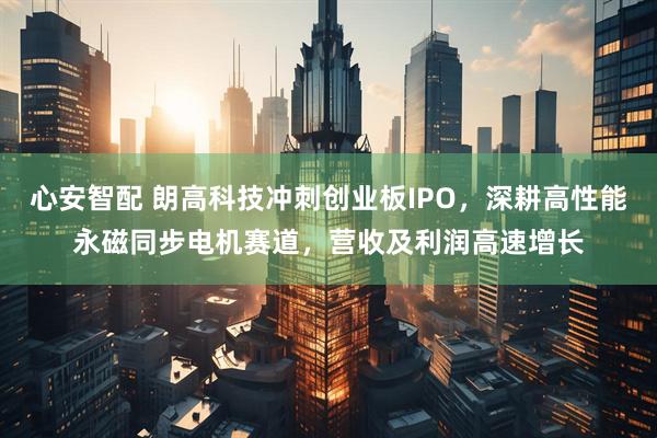 心安智配 朗高科技冲刺创业板IPO，深耕高性能永磁同步电机赛道，营收及利润高速增长